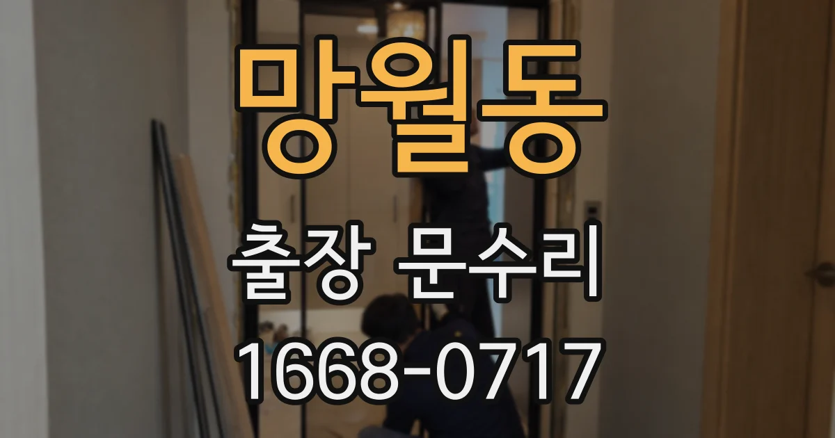 망월동 출장 문수리