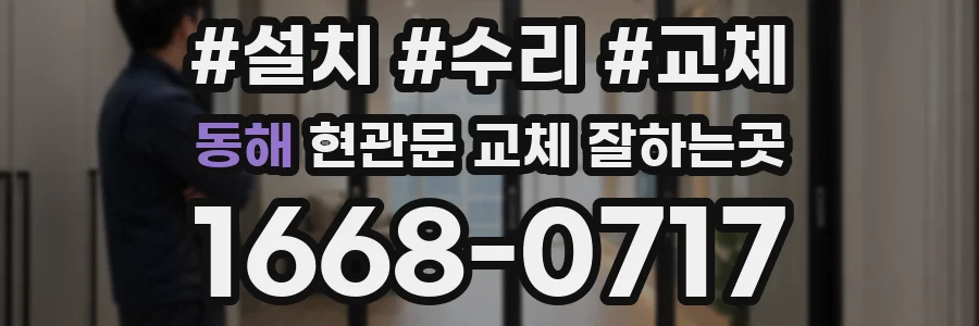 동해 현관문 교체 잘하는곳
