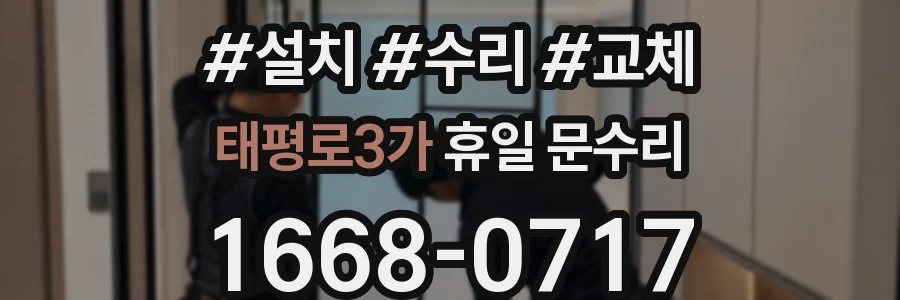 태평로3가 휴일 문수리