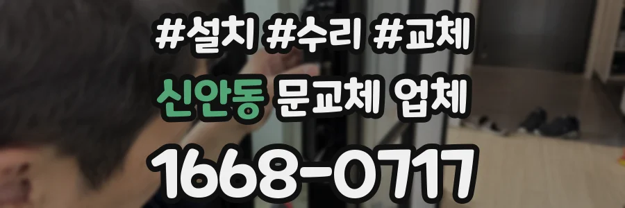 신안동 문교체 업체