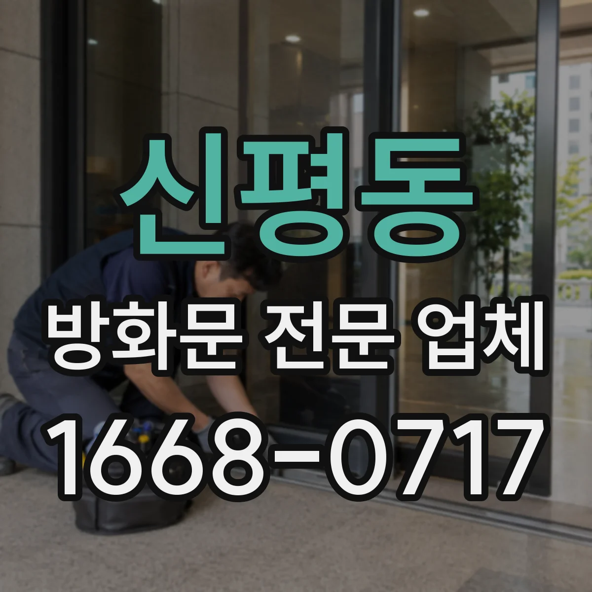 신평동 방화문 전문 업체