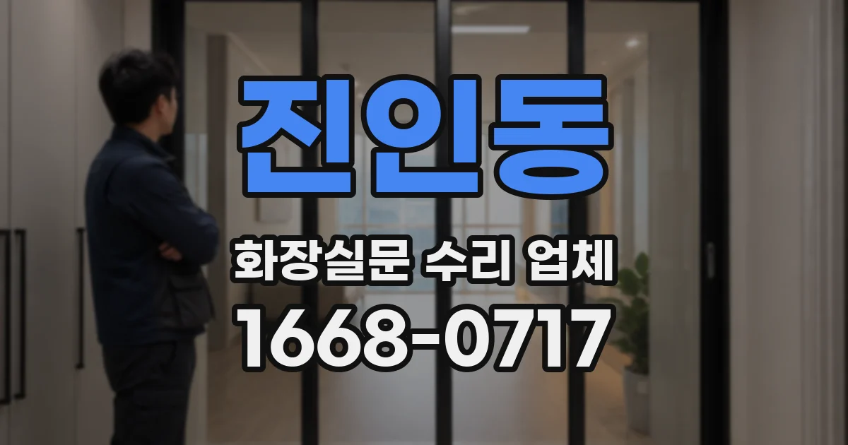 진인동 화장실문 수리 업체