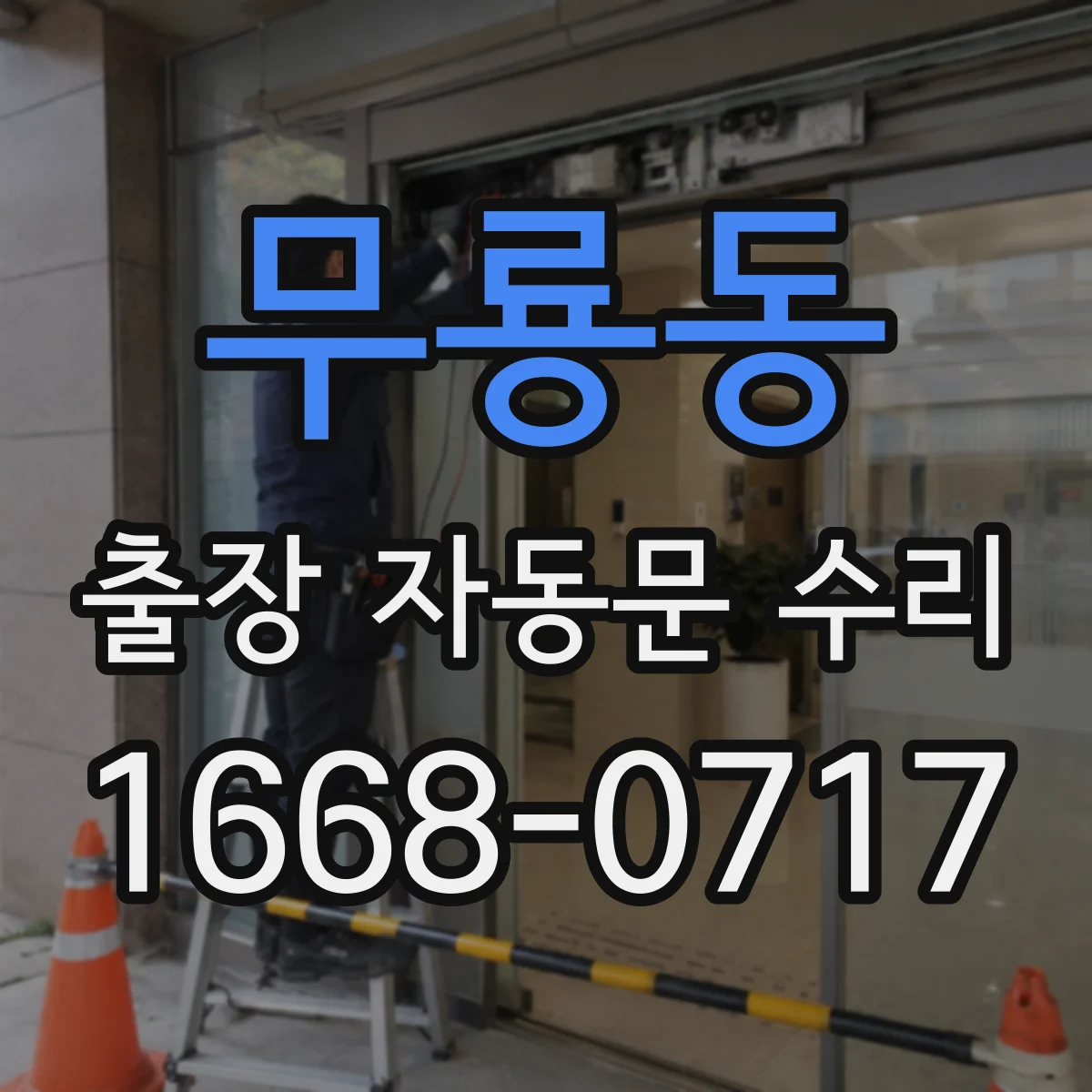 무룡동 출장 자동문 수리