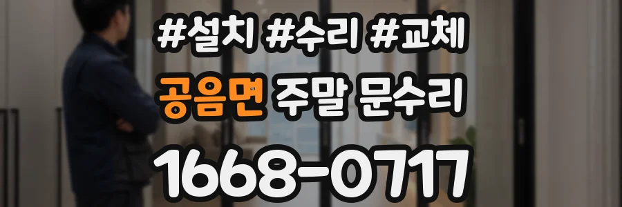 공음면 주말 문수리