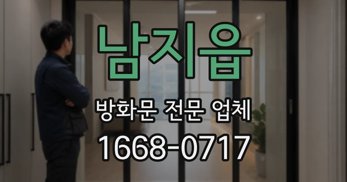 남지읍 방화문 전문 업체