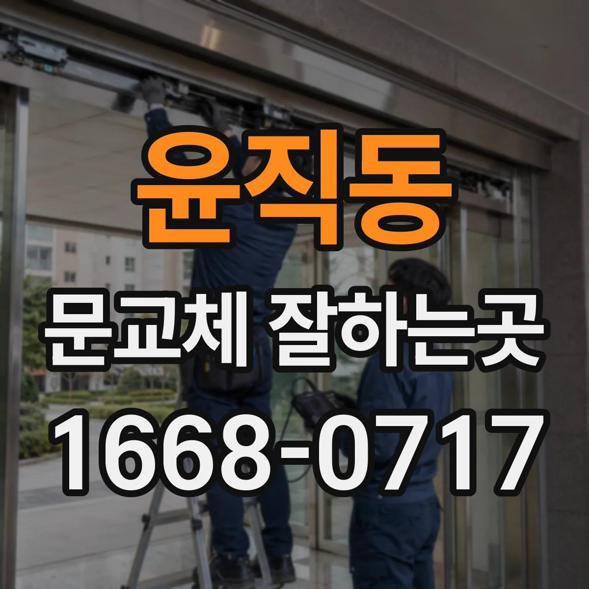 윤직동 문교체 잘하는곳