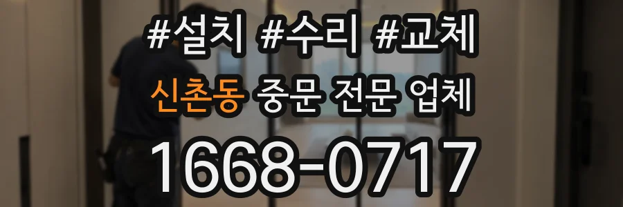 신촌동 중문 전문 업체