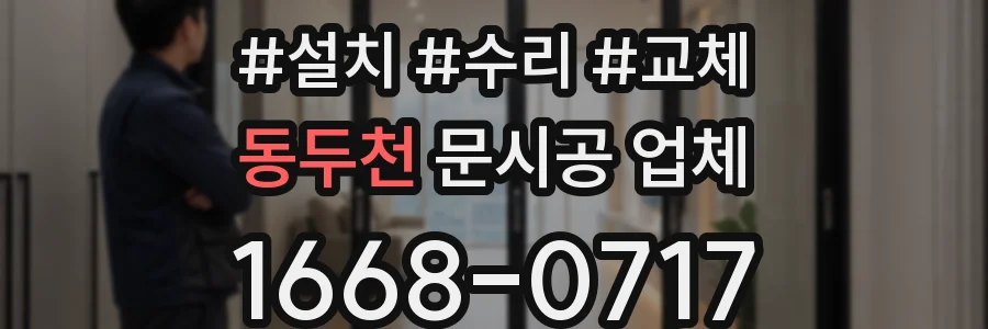 동두천 문시공 업체