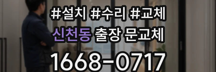 신천동 출장 문교체