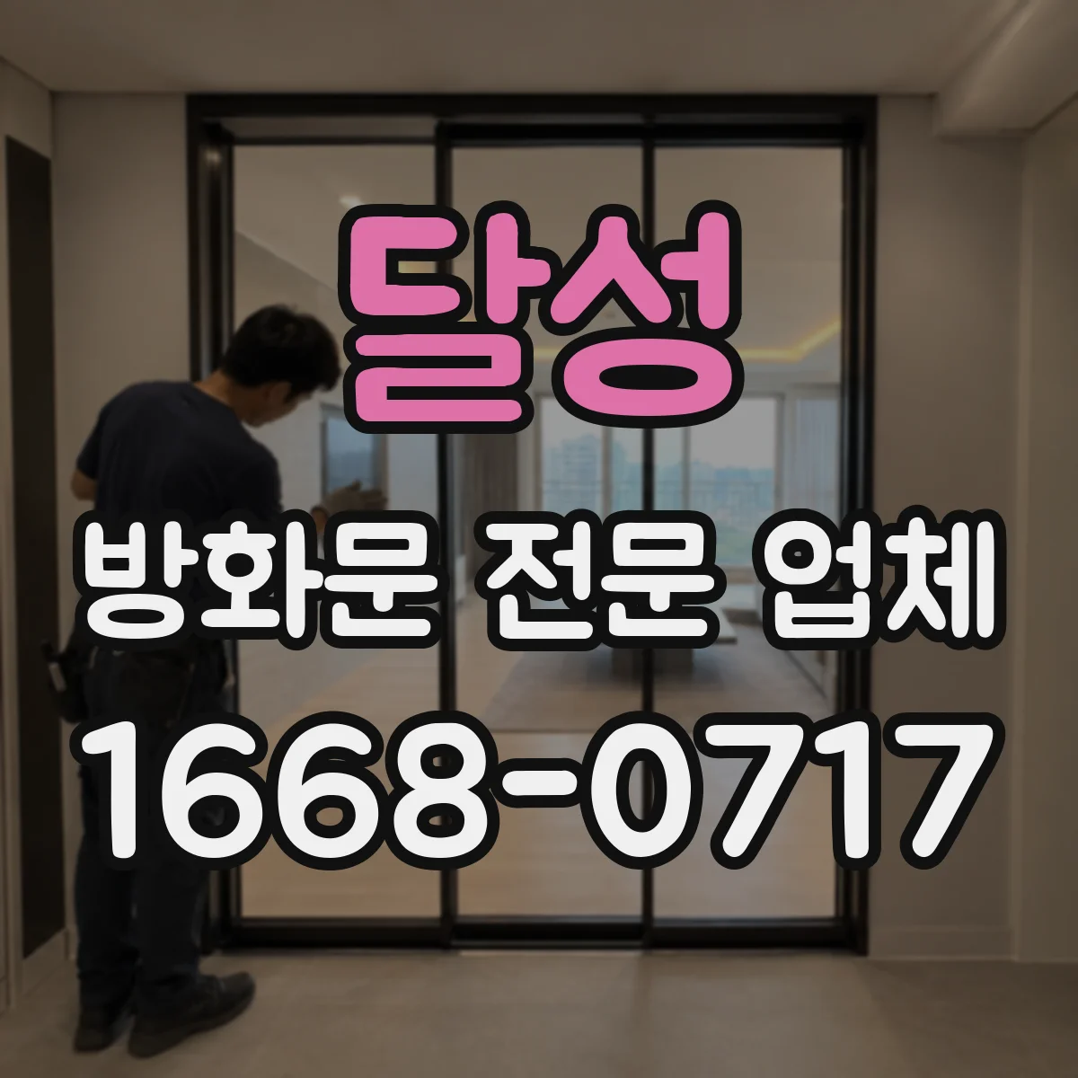 달성 방화문 전문 업체