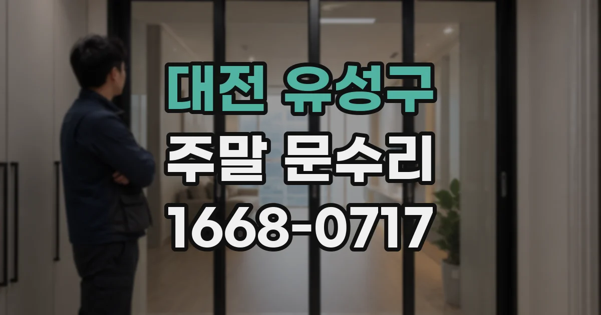대전 유성구 주말 문수리