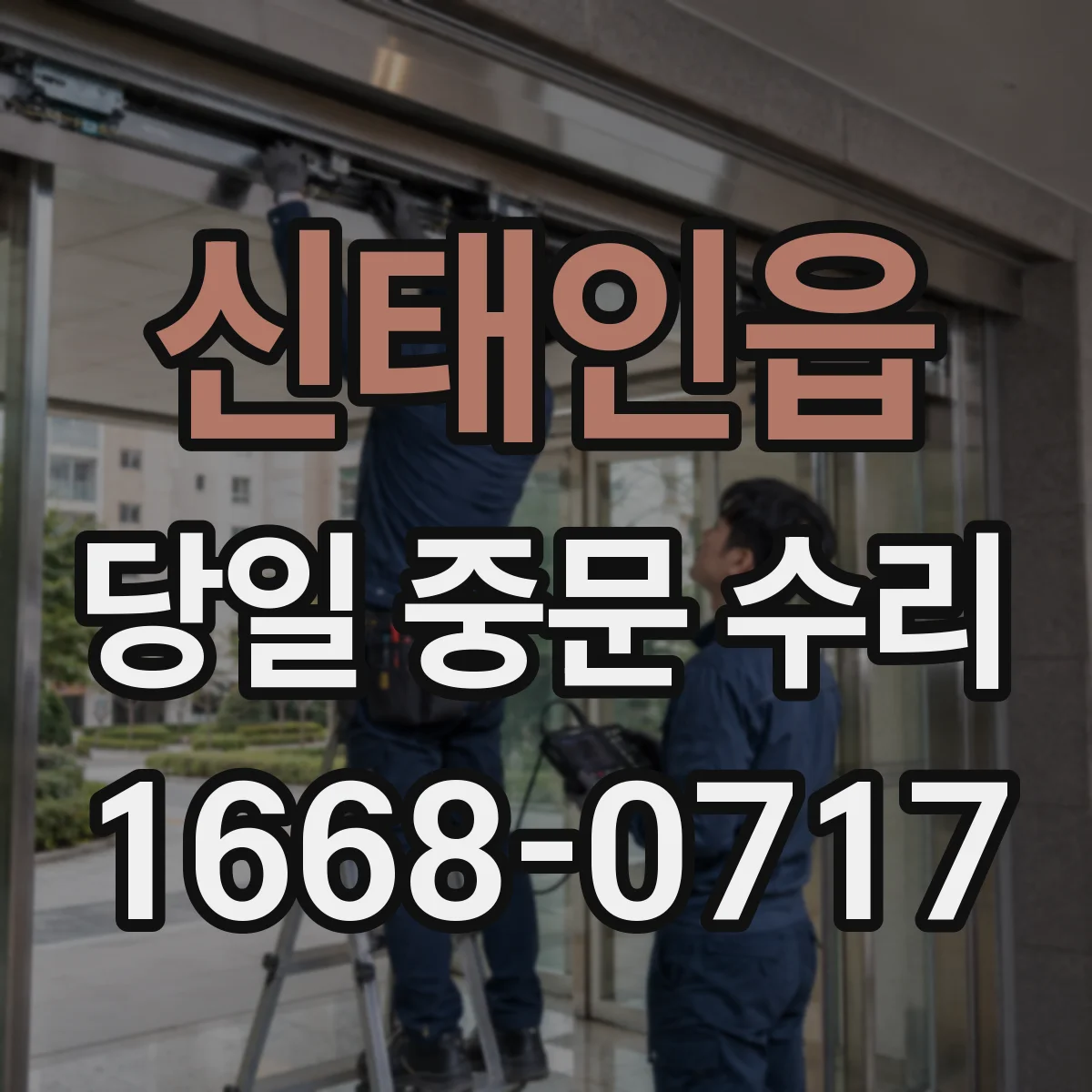 신태인읍 당일 중문 수리