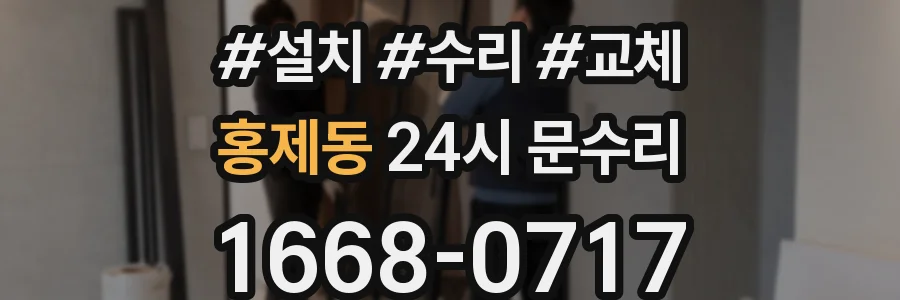 홍제동 24시 문수리