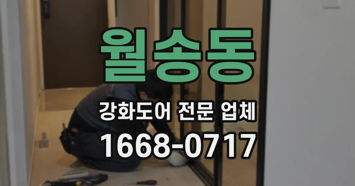 월송동 강화도어 전문 업체