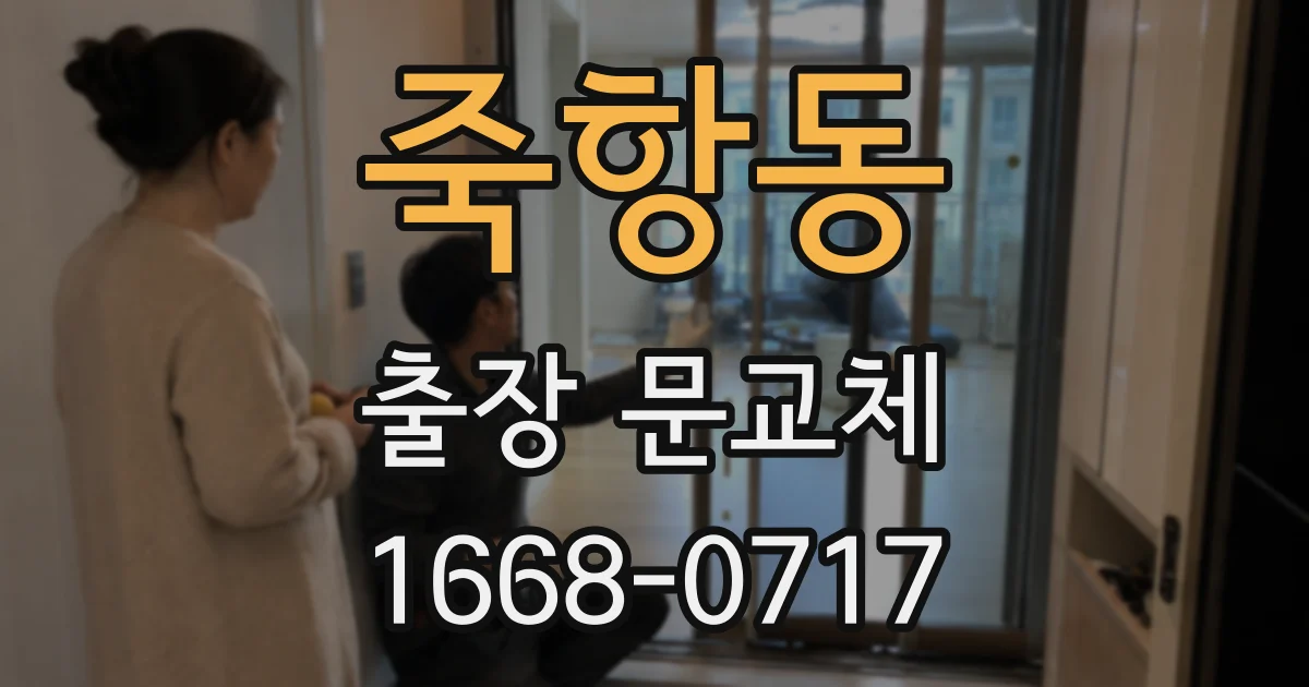 죽항동 출장 문교체