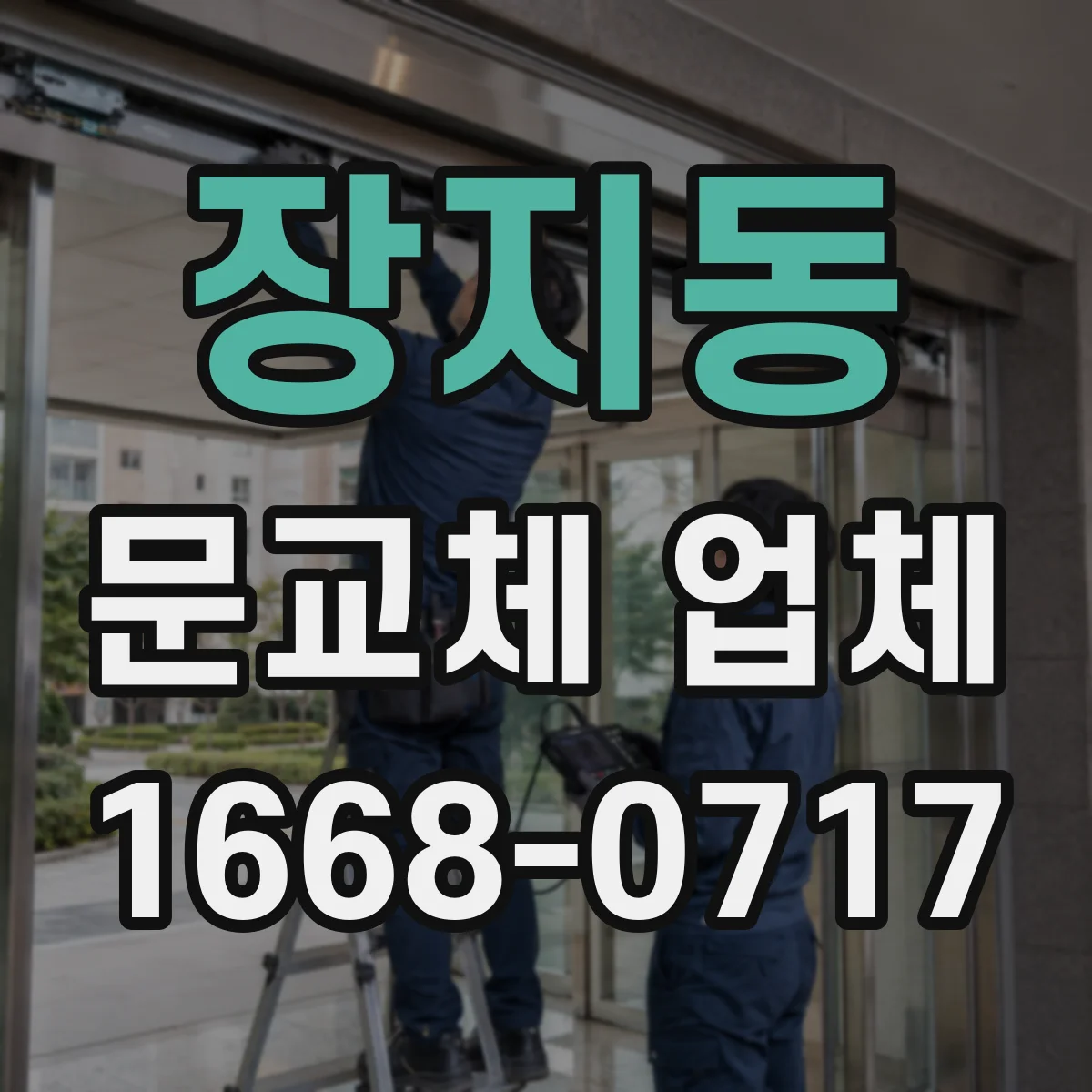 장지동 문교체 업체