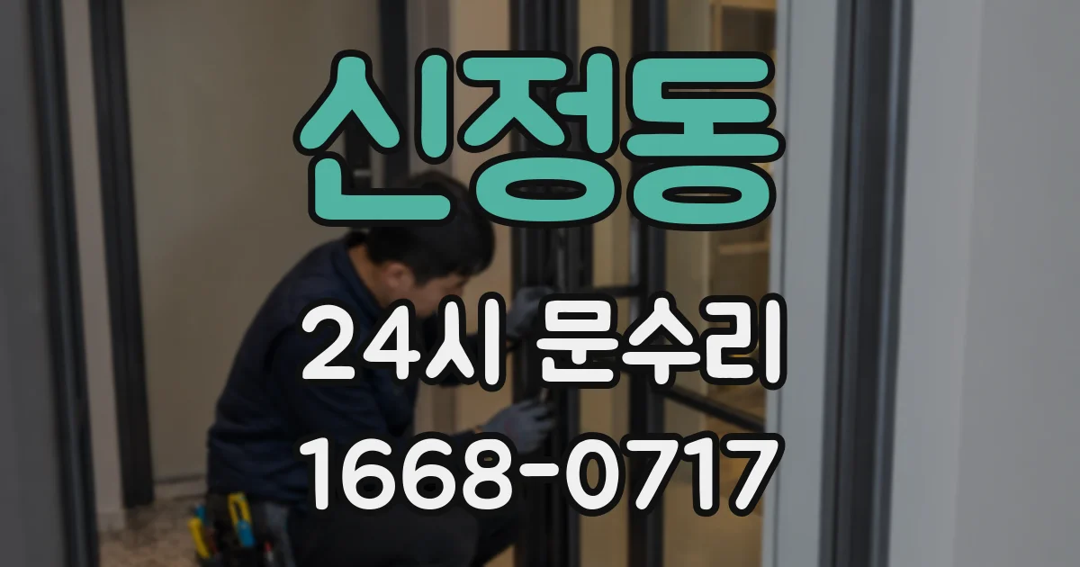 신정동 24시 문수리