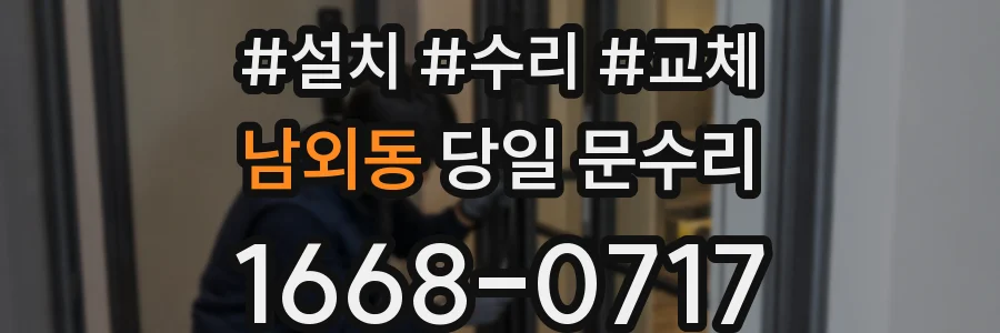 남외동 당일 문수리