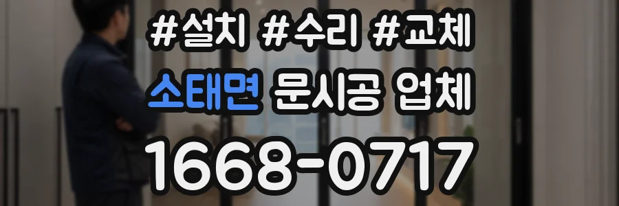 소태면 문시공 업체