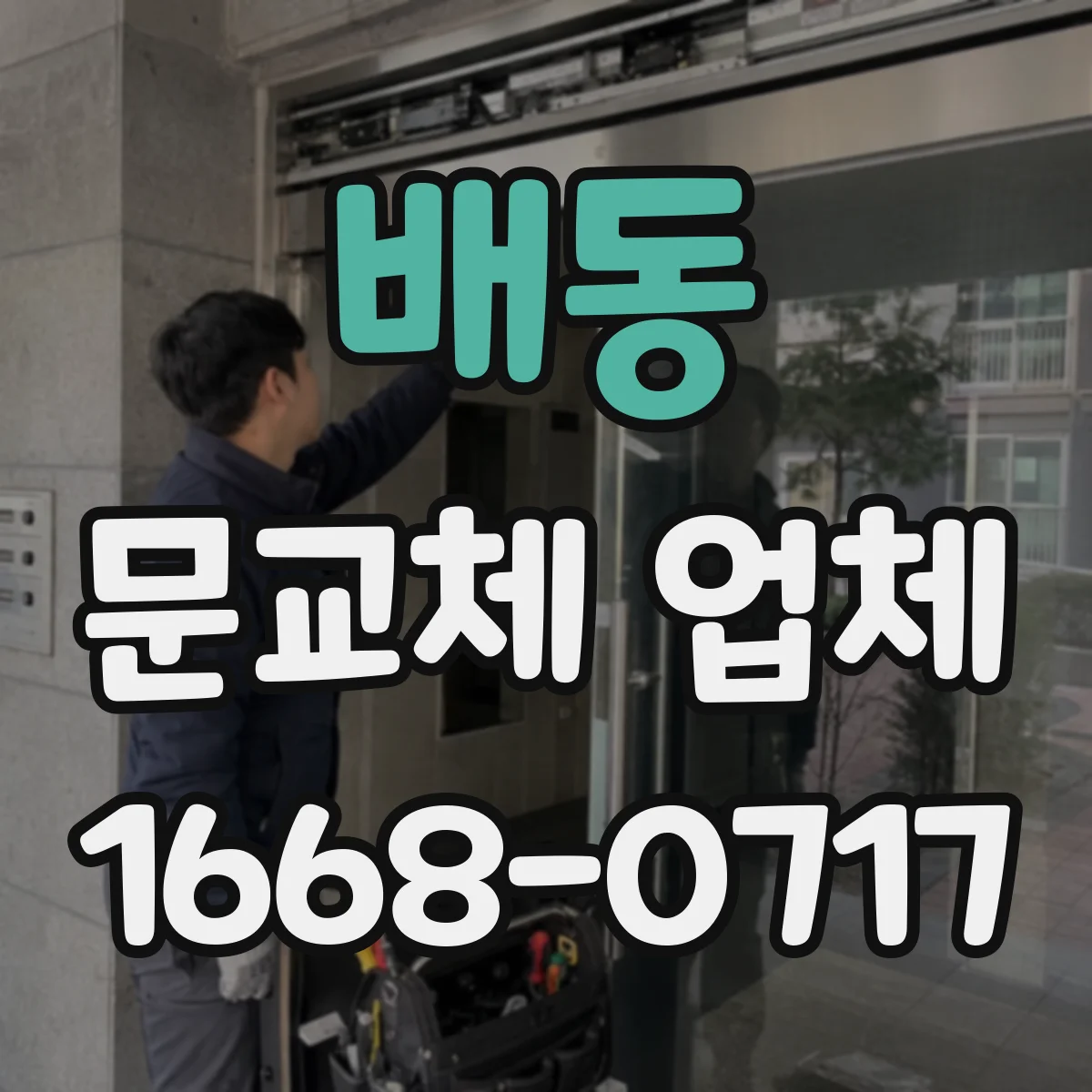 배동 문교체 업체