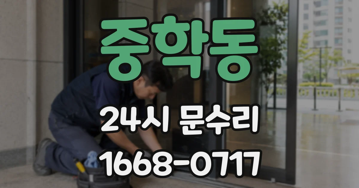 중학동 24시 문수리