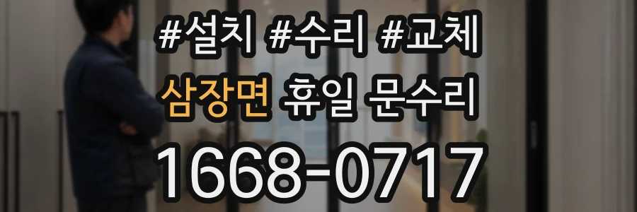삼장면 휴일 문수리