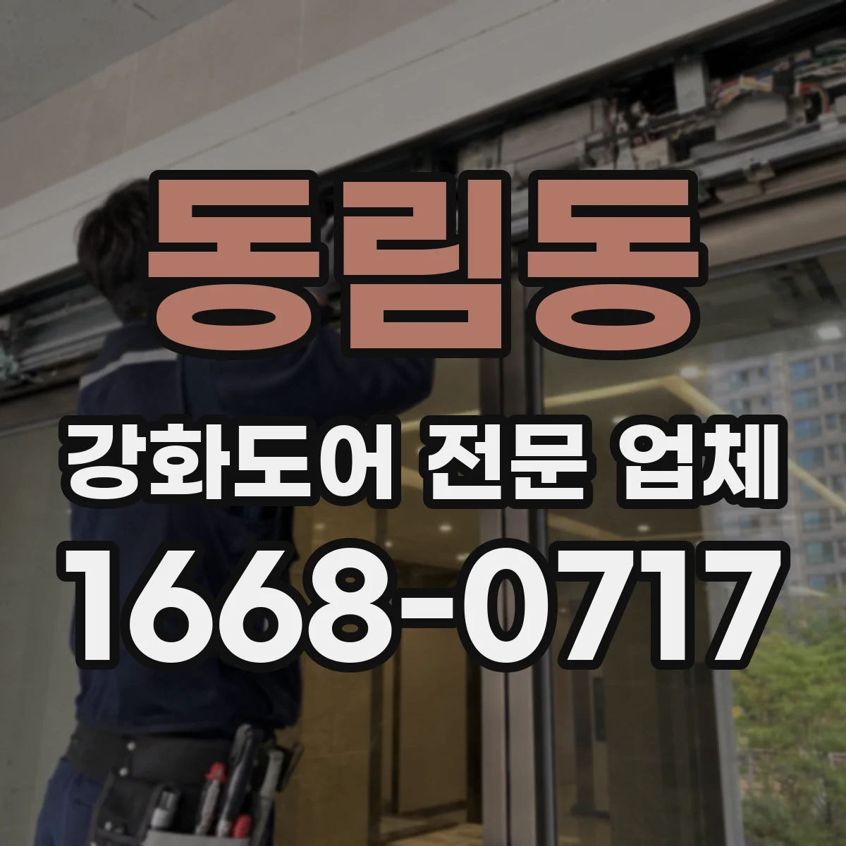 동림동 강화도어 전문 업체
