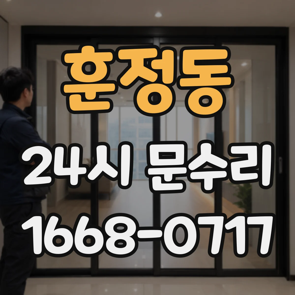훈정동 24시 문수리