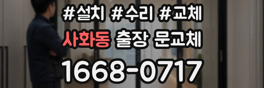 사화동 출장 문교체