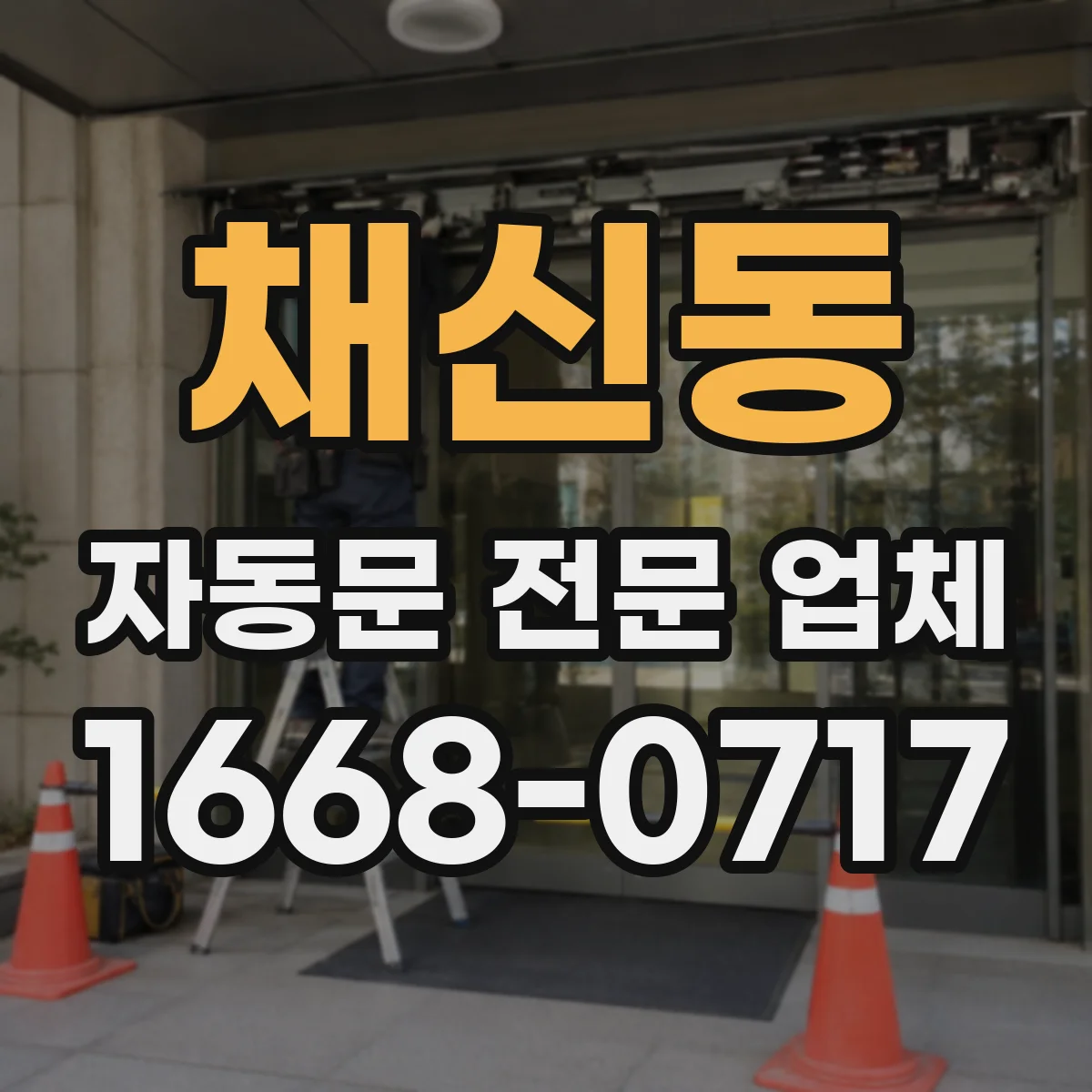채신동 자동문 전문 업체