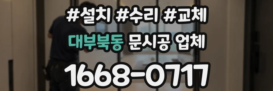 대부북동 문시공 업체
