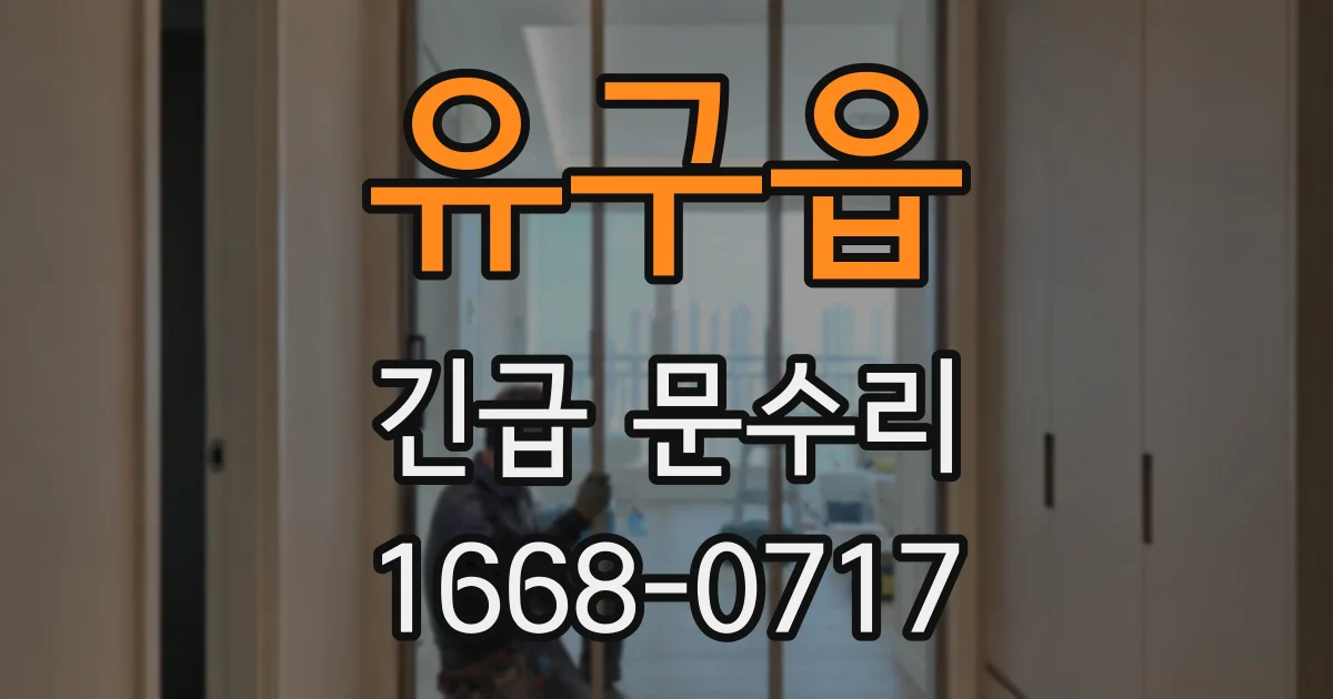 유구읍 긴급 문수리