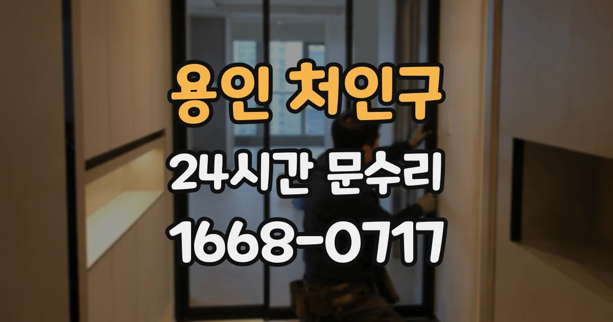 용인 처인구 24시간 문수리