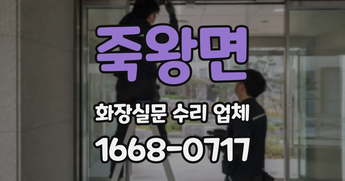죽왕면 화장실문 수리 업체