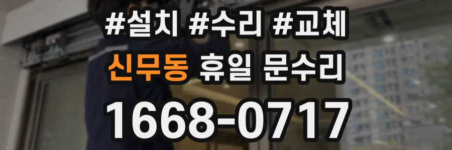 신무동 휴일 문수리