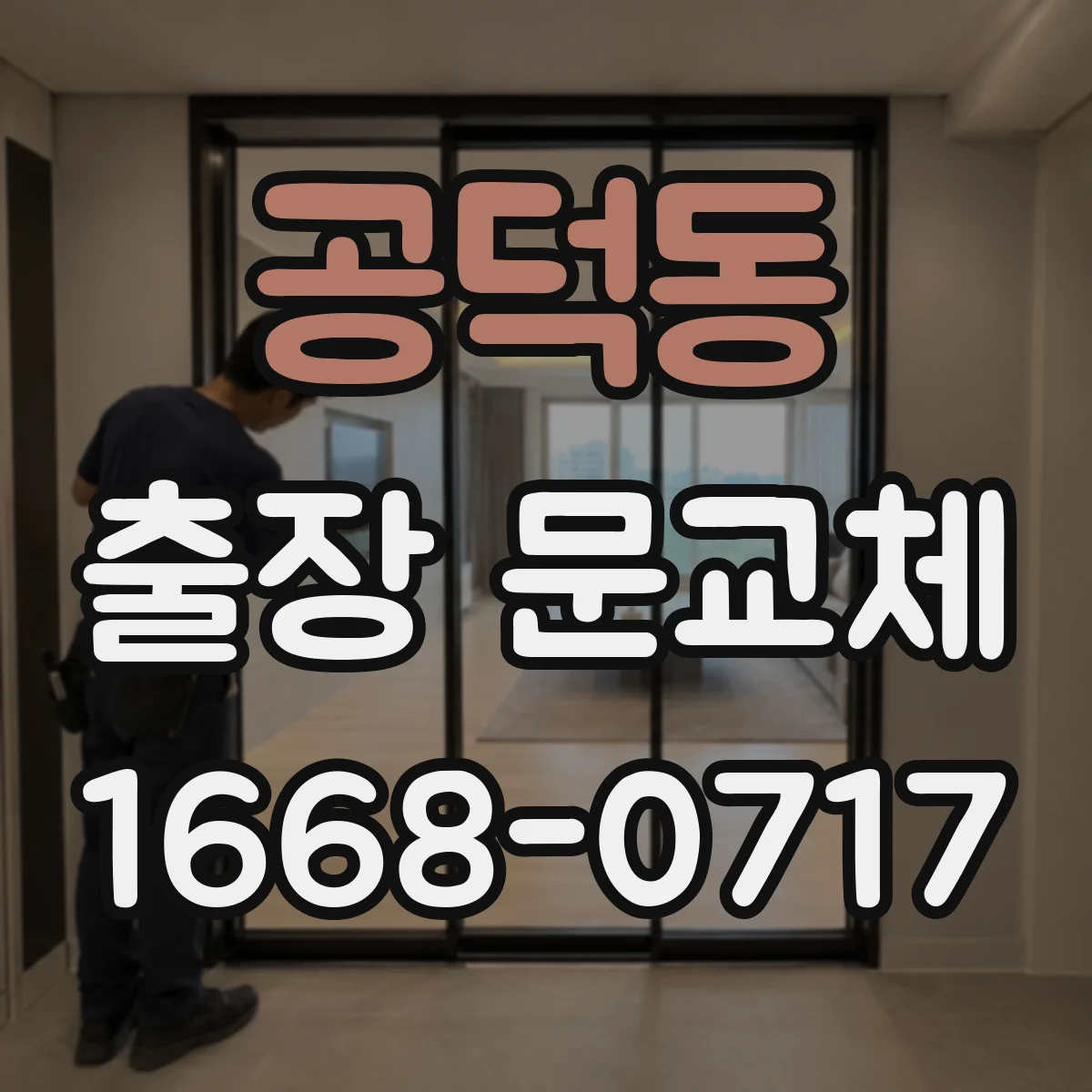 공덕동 출장 문교체