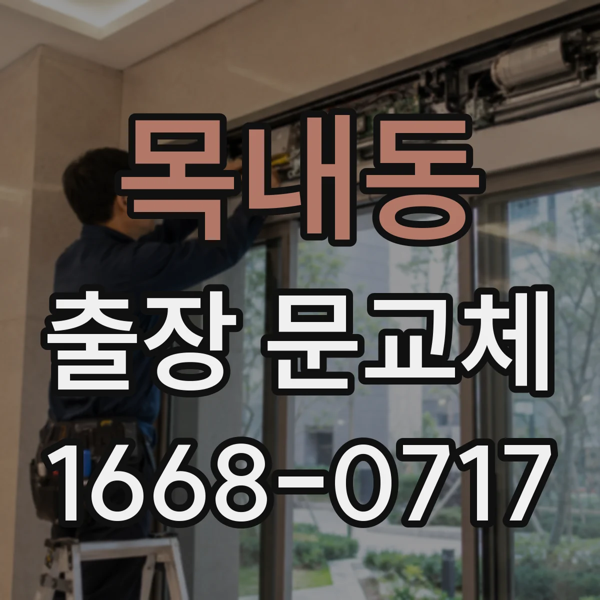 목내동 출장 문교체