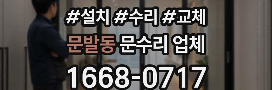 문발동 문수리 업체