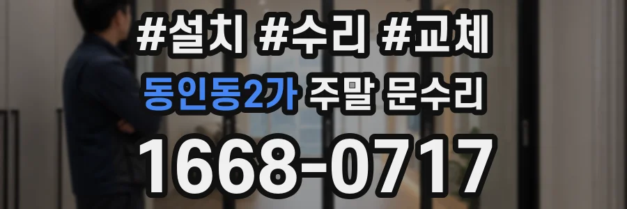 동인동2가 주말 문수리