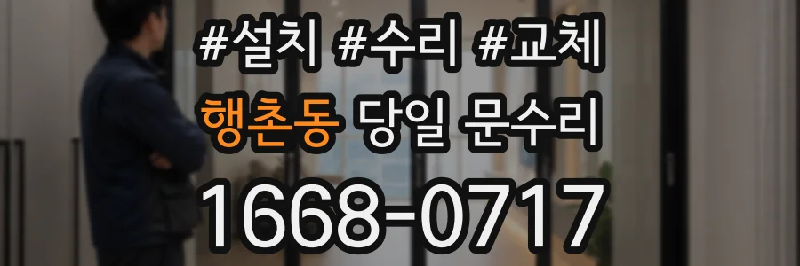 행촌동 당일 문수리