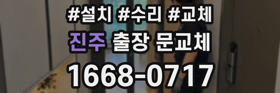 진주 출장 문교체