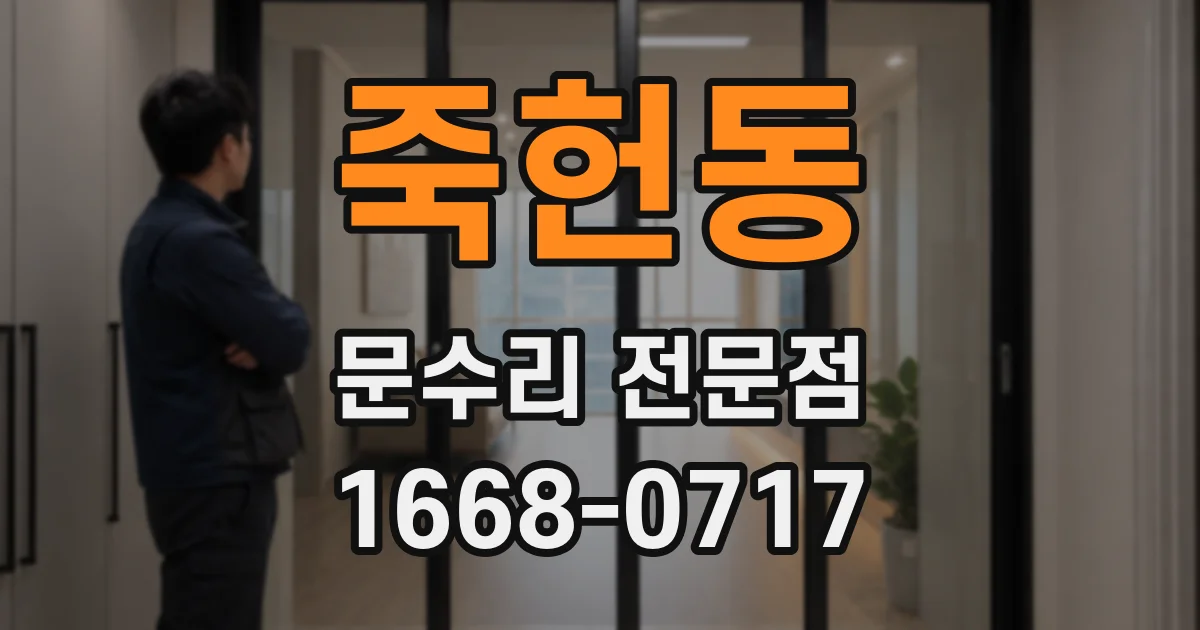 죽헌동 문수리 전문점