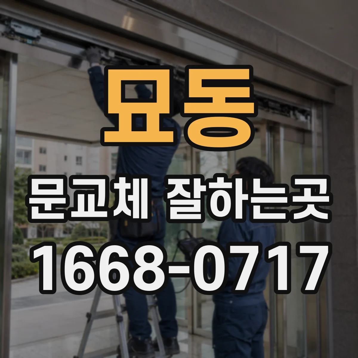 묘동 문교체 잘하는곳