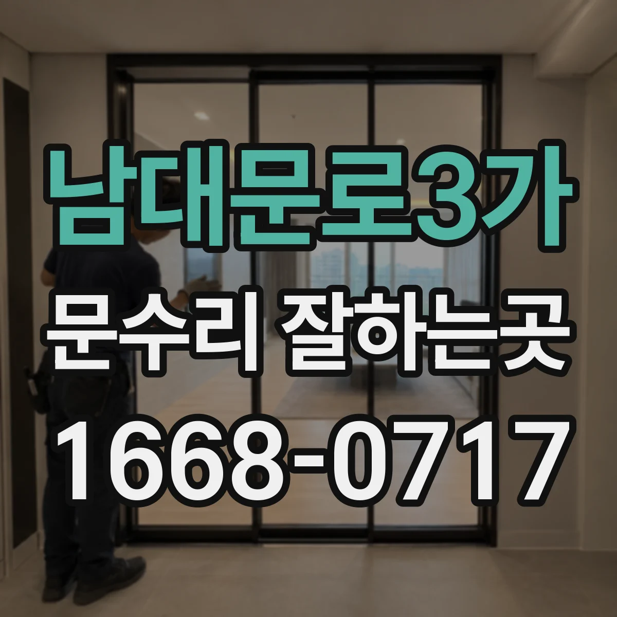 남대문로3가 문수리 잘하는곳