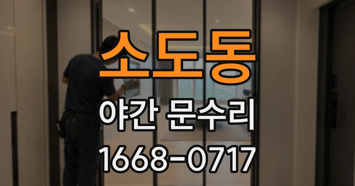 소도동 야간 문수리
