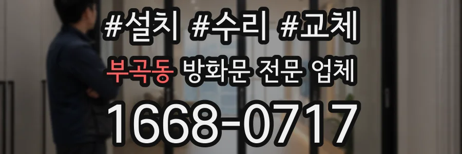 부곡동 방화문 전문 업체