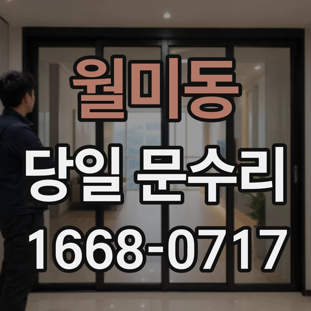 월미동 당일 문수리 방범도어락 전원불량 당일 복구