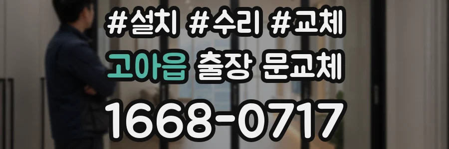 고아읍 출장 문교체
