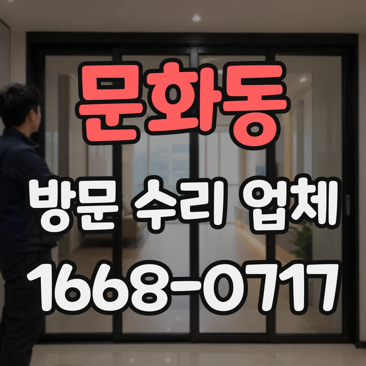 문화동 방문 수리 업체