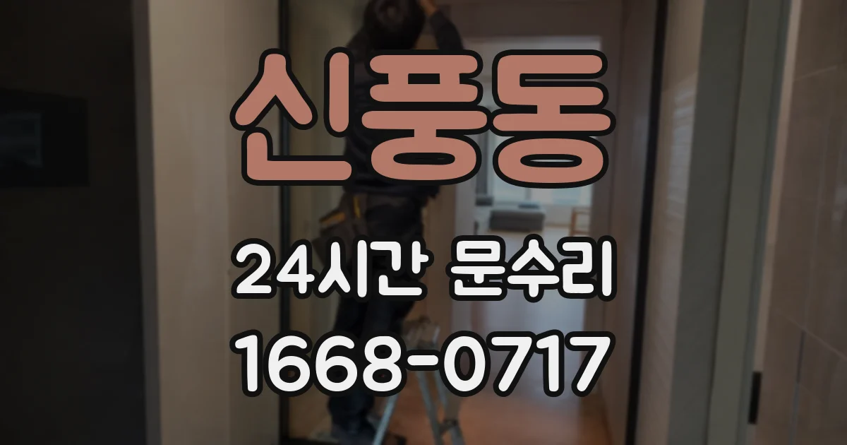 신풍동 24시간 문수리